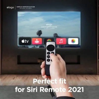 Elago Apple Tv Remote R1 (2021-Present) Intelli Case - Black